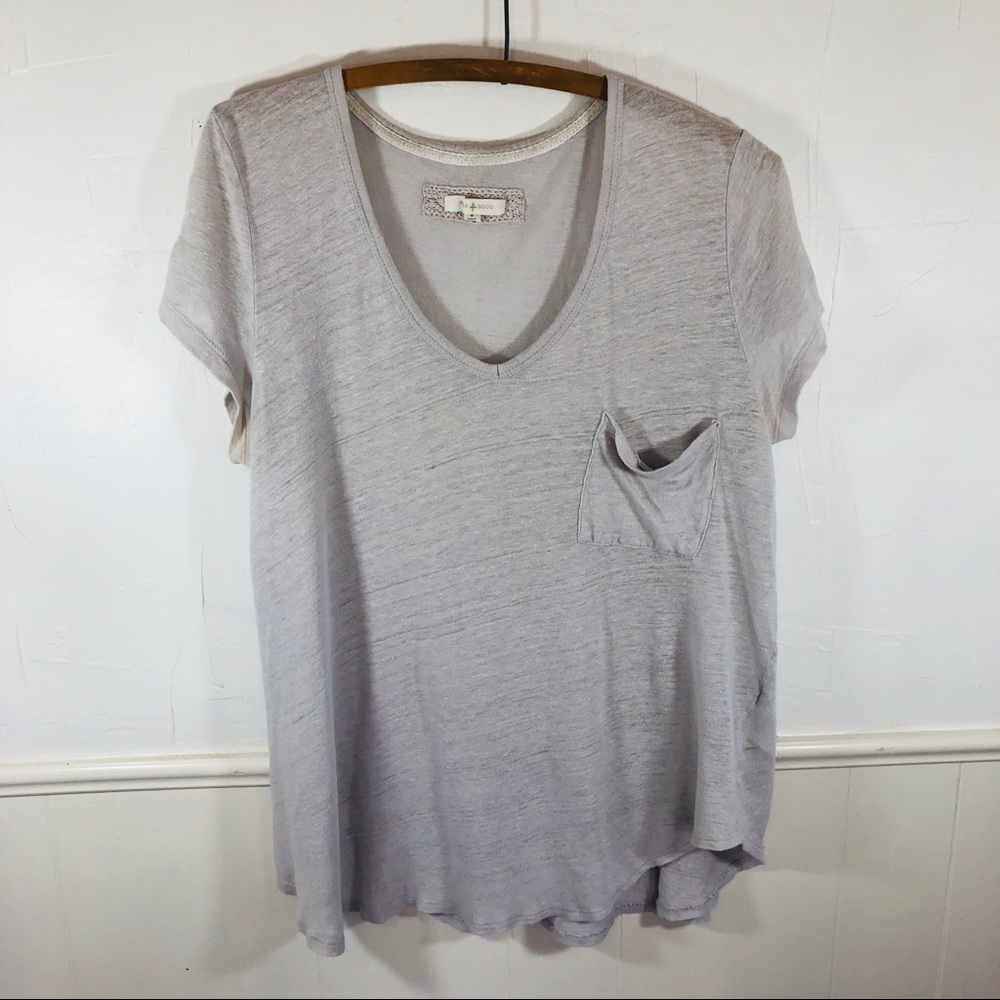 Anthropologie Pure & Good Loose Flowy Top Medium